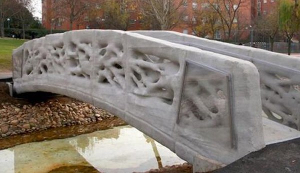 Pont imprimé à 3d à Madrid